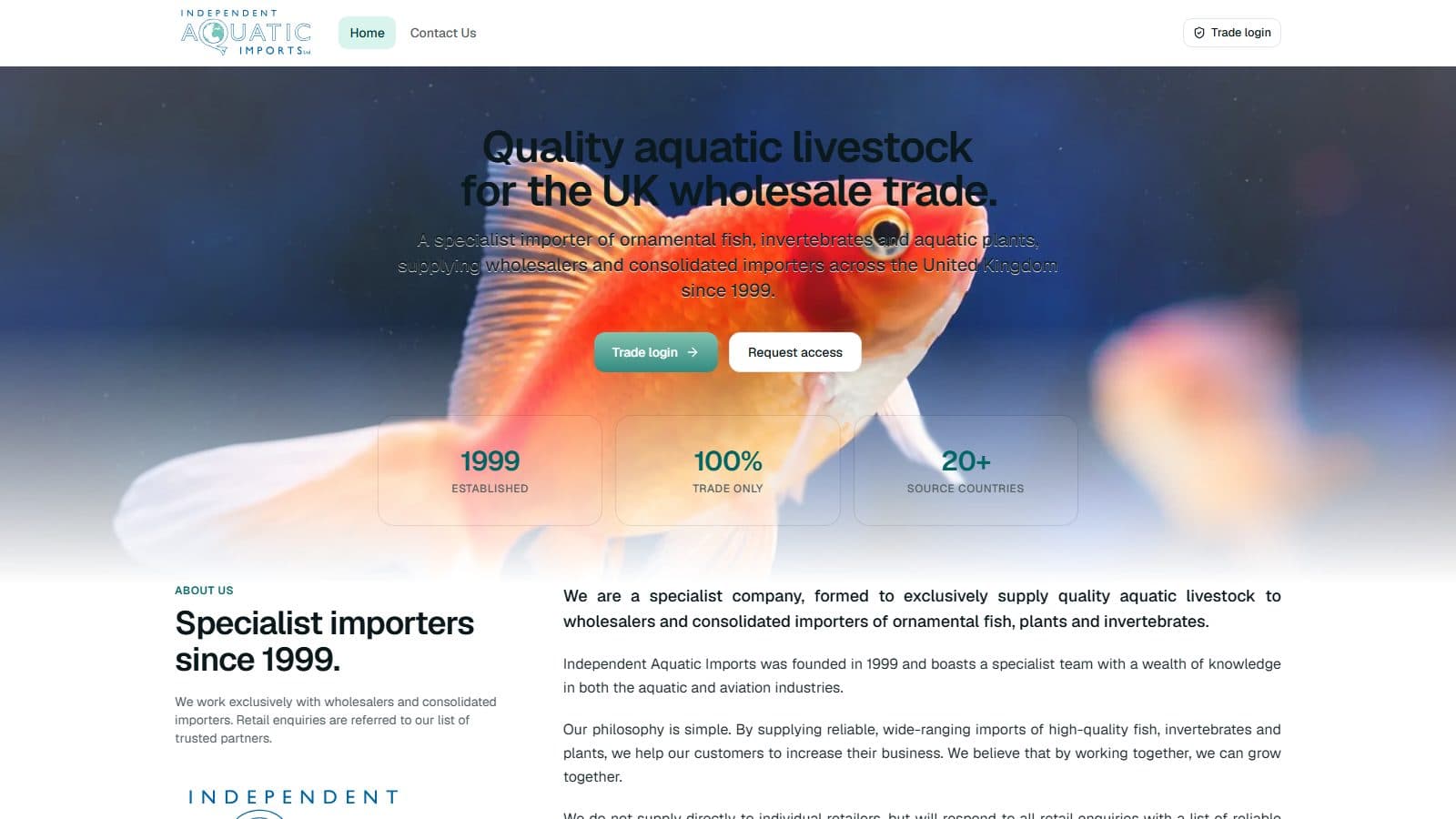 Independent Aquatic Imports